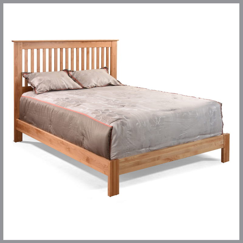Shaker Slat Bed