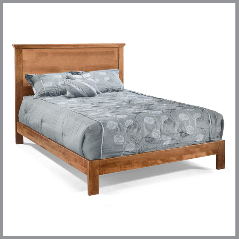 Solid Plank Bed