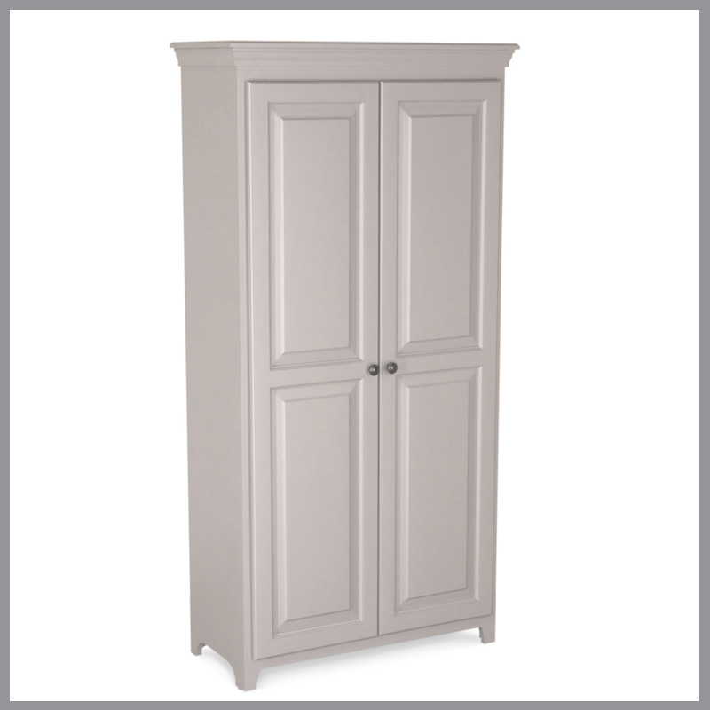 [FURN_8576] 72-Inch Pine 2-Door Pantry