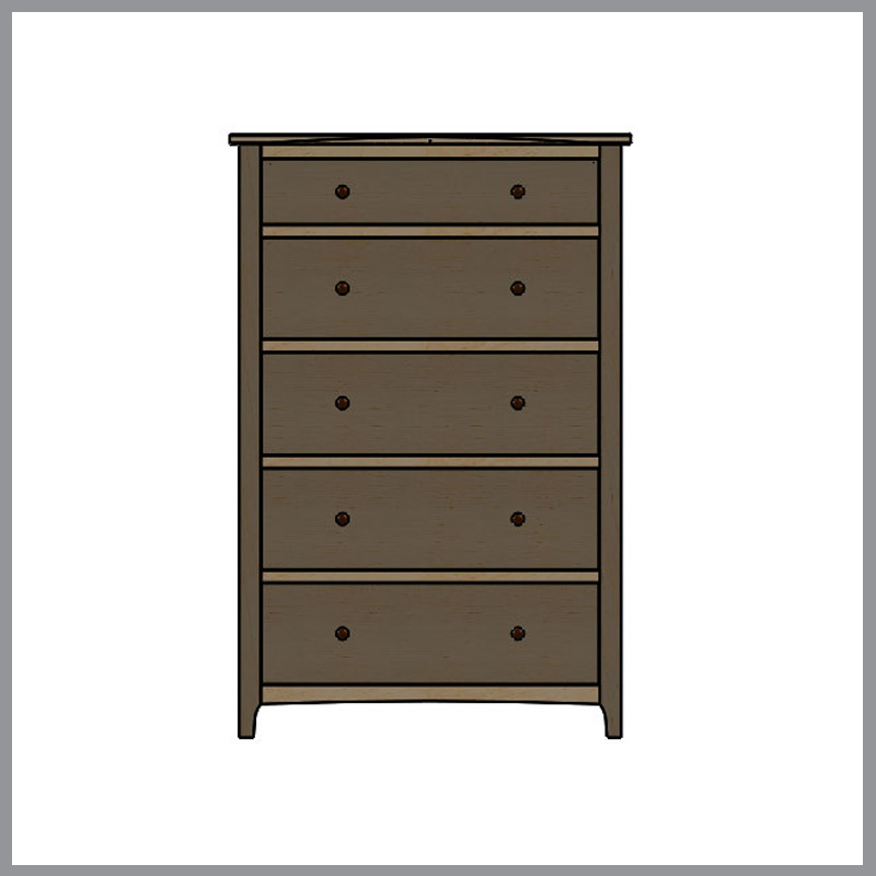 Atwood 5-Drawer Chest #9