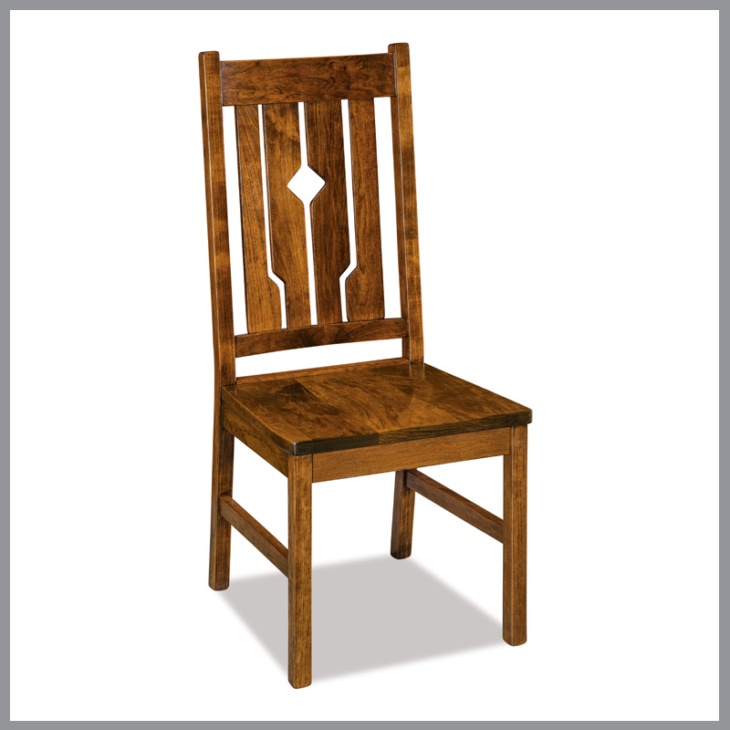 [FURN_8326] Bob Timberlake American Home Diamond Back Side Chair