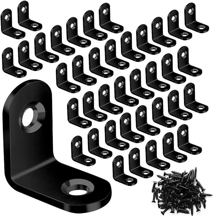 L Bracket Corner Brace Sets (40 pcs)