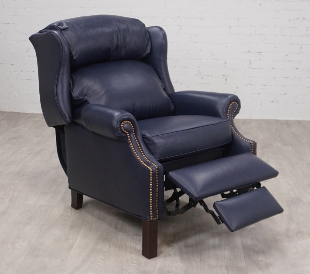 [FURN_8107] Chippendale Reclining Wing Chair