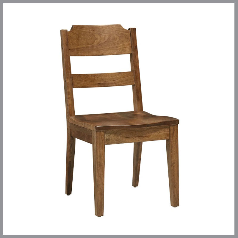 [FURN_8352] Crafted Cherry Ladderback Side Chair