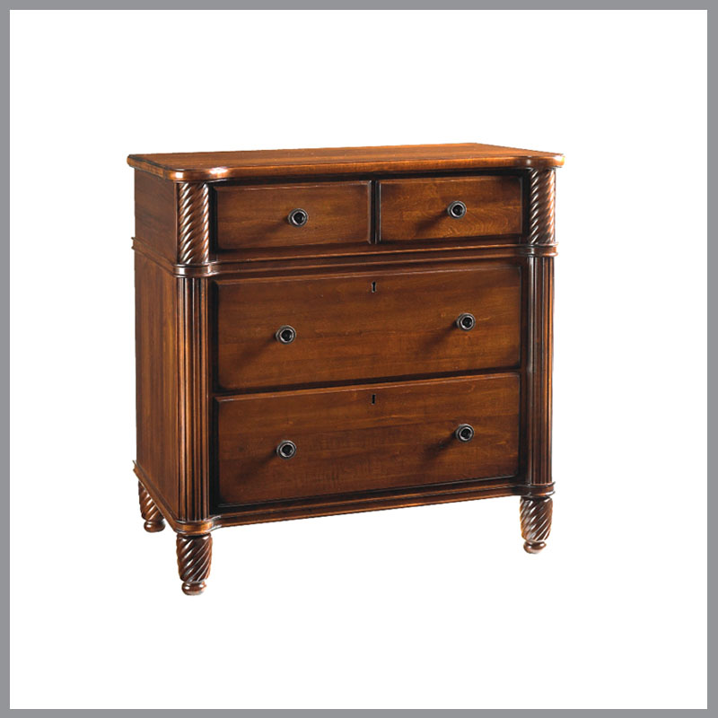 [FURN_8515] George Washington Mt. Vernon 3-Drawer Nightstand