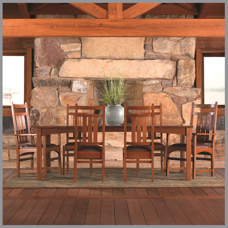 [FURN_8294] Harvey Ellis Leg Table Collection