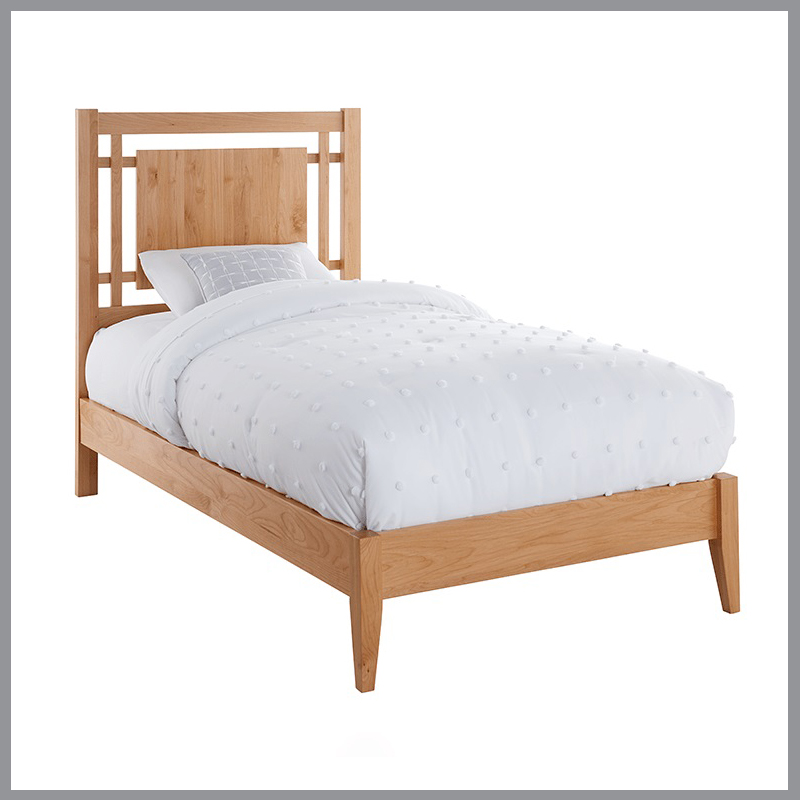 [FURN_8415] Open Panel Platform Bed