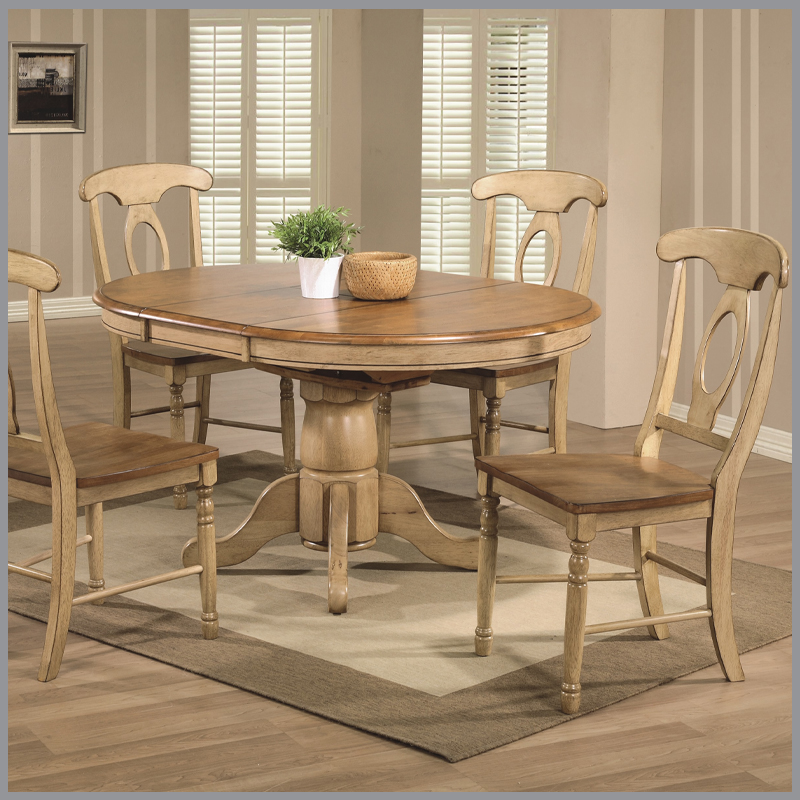 Quails Run Pedestal Table Collection