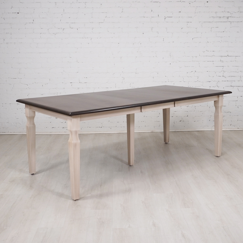 [FURN_8311] Rectangular 42″ x 66″ Leg Table w/ 1-18″ Leaf