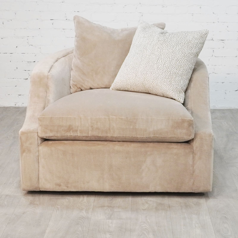 [FURN_8040] Tatum Swivel Chair and Ottoman