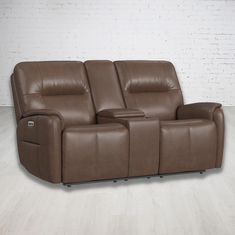 [FURN_8148] Wilson Power Reclining Loveseat w/ Console with Power Headrest and Zero Gravity