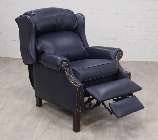 [FURN_8107] Chippendale Reclining Wing Chair