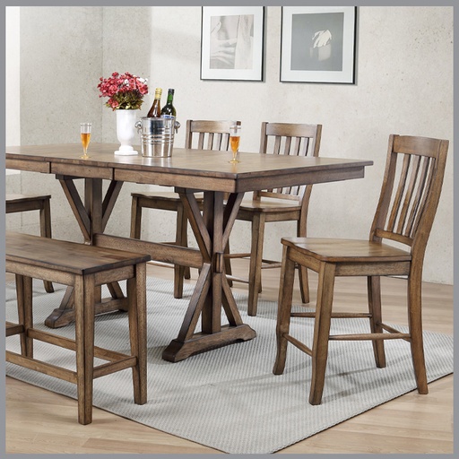 [FURN_8300] Carmel Counter Height Table Collection