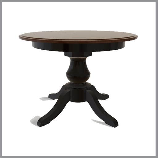 [FURN_8313] Round 48&#8243; Table w/1-12&#8243; Leaf