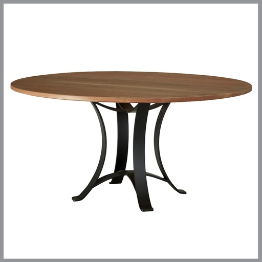 [FURN_8315] Crafted Cherry 60&#8243; Round Pedestal Table