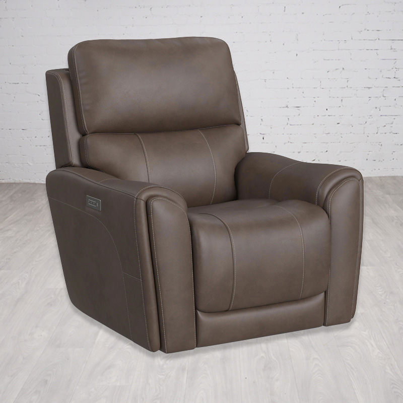 Carter Power Recliner with Power Headrest, Lumbar, and Zero Gravity