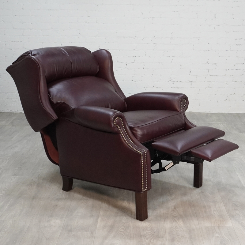 Chippendale Reclining Wing Chair