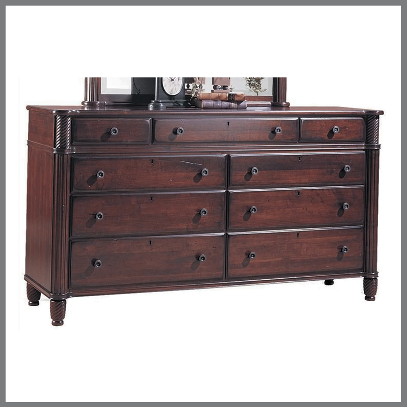 George Washington Mt. Vernon Triple Dresser