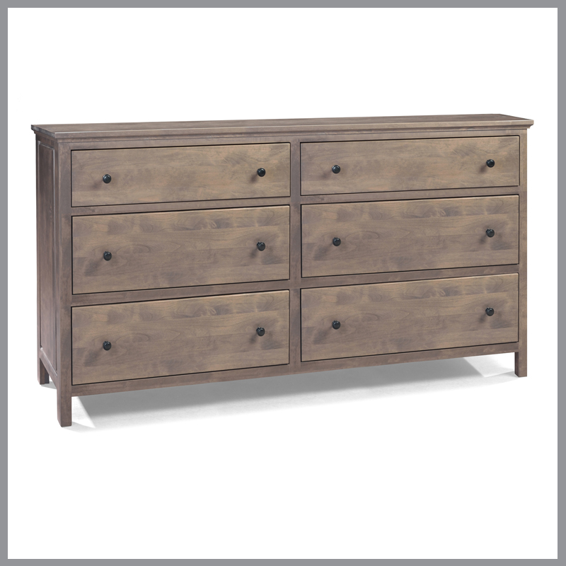 Heritage 6-Drawer Double Dresser
