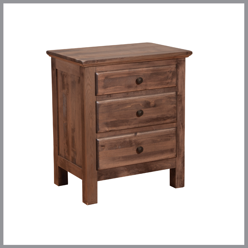 Lewiston 3-Drawer Nightstand