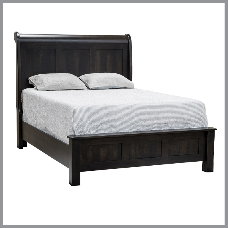 Lewiston Sleigh Bed w/ Low Footboard