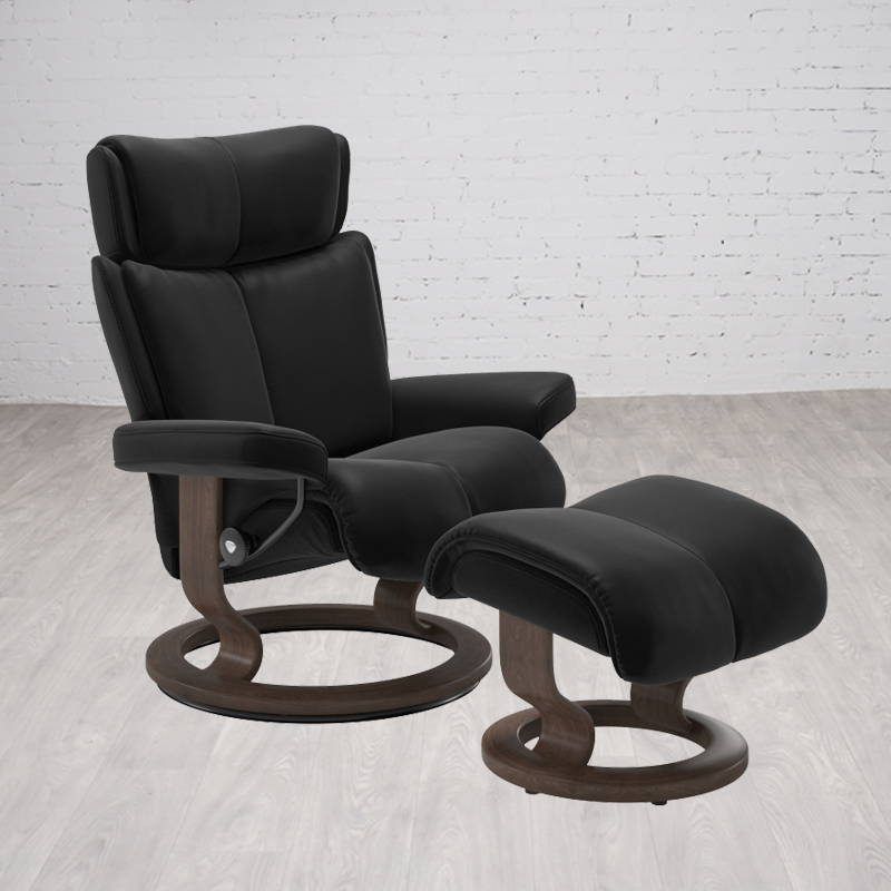 Stressless Magic Chair & Ottoman